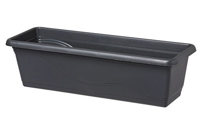 Testrut, Testrut - Blumenkasten mit Bewässerungssystem Extra Line ca. 60 cm - Anthrazit, Home and More Bewässerungskasten Anthrazit mit Bewässerungssystem | 60 × 20.5 cm | 16 l