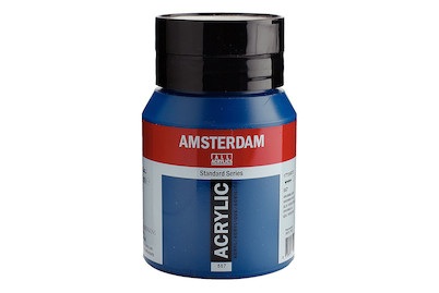 Amsterdam, Amsterdam Acrylfarbe Standard, TALENS Acrylfarbe Amsterdam 500ml 17725572 grünblau