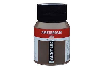 Amsterdam, AMSTERDAM ACRYL 500ML UMBRA NATUR, Talens Acrylfarbe Amsterdam, umbra natur, 17724082, (500ml)