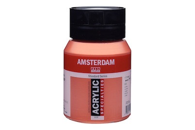 Amsterdam, AMSTERDAM ACRYL 500ML KUPFER, Talens Acrylfarbe Amsterdam, or fonce, 17728052, (500ml)