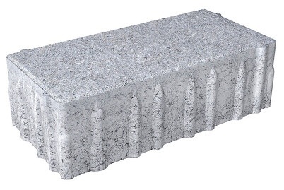 undefined, Pflasterstein EINSTEIN CARRE 20x10cm, Einstein Carré Pflasterstein Grau | 20 × 10 × 6 cm