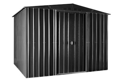 Globel, Globel Metallhaus PLUS 10x8, Globel Metallhaus Plus Anthrazit | 2.3 × 3 × 2.4 m
