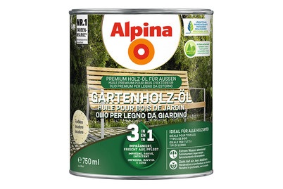 Alpina, ALPINA Gartenholz-Öl, Alpina Gartenholz-Öl | 0.75 l