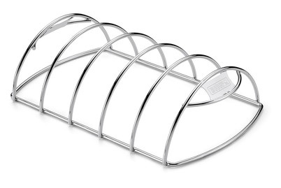 Weber, weber - Spare-Rib-Halter - Silber, 