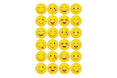 Braun + Company, Sticker Happy Faces, 