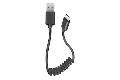 SBS, SBS Ladekabel USB 2.0 und Micro-USB, SBS, Micro USB, Spiral-Daten-&-Ladekabel für Micro-USB, Produkte & Wohnen