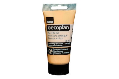 Oecoplan, Oecoplan Acrylfarbe seidenglänz. Beige, Oecoplan Acrylfarbe Seidenglanz Beige | 75 ml