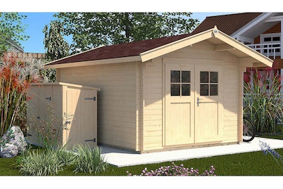 Weka, Weka Gartenhaus Premium28 DT, 300x200, Weka Gartenhaus Premium 28 mit Doppeltüre | 2 × 3 m
