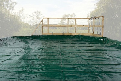 Weka, Weka gewebeverstärkte Abdeckplane für 59, Weka Gewebeverstärkte Pool-Abdeckplane | 7.2 × 5 m