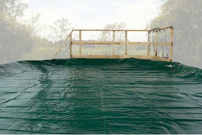 Weka, Weka gewebeverstärkte Abdeckplane für 59, Weka Gewebeverstärkte Pool-Abdeckplane | 7.2 × 4.9 m