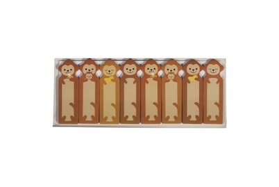 Rayher, Memo-Stickers: Affenbande, 4,8x1,5cm, 