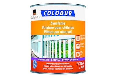 Colodur, Colodur Zaunfarbe weiss 0,75L, 