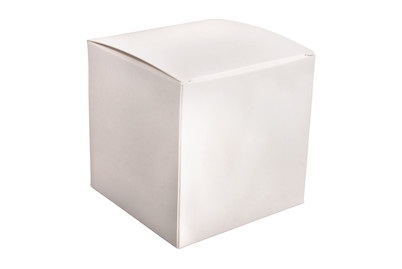 Rayher, Faltschachtel, 10x10x10cm Set 6St weiß, Rayher Faltschachtel Weiss | 10 × 10 × 10 cm | 6 Stück