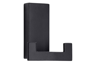 Siro, SIRO Garderobenhaken 2435 Metall schwarz matt, Siro Garderobenhaken 2435 Mattschwarz | 5 × 4 × 3 cm