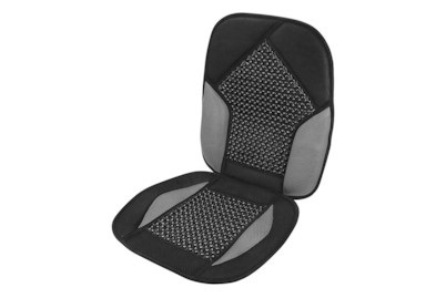 Qualité&Prix, Coop Kugel-Sitzauflage, Qualité & Prix Kugel-Sitzauflage Schwarz-Grau