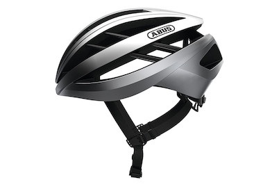 ABUS, ABUS Helm AVENTOR gleam silver M, Abus AVENTOR Velohelm silber