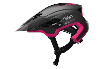 ABUS, ABUS Helm MONTRAILER fuchsia pink M, Abus MonTrailer Velohelm pink