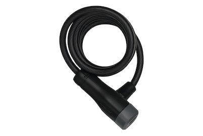 ABUS, ABUS Fahrradschloss '4508' mit Schlüssel, Abus Spiralkabelschloss Star 4508K/150/8 Schwarz