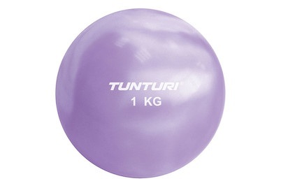 Tunturi, Tuntur Yoga Ball 1 kg, 12 cm, Tunturi Toning Ball Gymnastikball