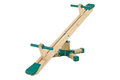 undefined, Holzwippe 360° drehbar, TP Toys Holzwippe 360° | 56 × 36 × 205 cm