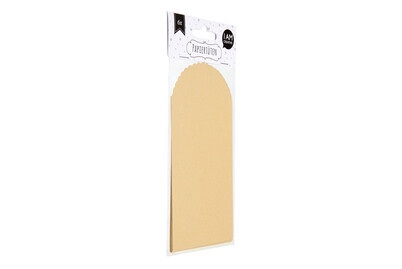 I am Creative, Papiertüten, braun, 6 Stück, I AM Creative Papierbeutel | 14 × 9 cm | 6 Stück