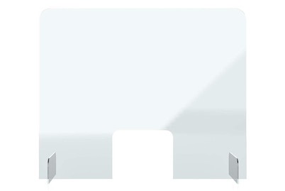 magnetoplan, Magnetoplan Schutzwand 70 cm x 85, Magnetop Hygienewand, 850mm x 700mm, Acrylglas, 1102785