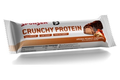 Sponser, SPONSER Crunchy Protein Bar Peanut-Caramel (50g), SPONSER Crunchy Protein Bar Peanut-Caramel (50g)