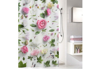 Kleine Wolke, Duschvorhang Rosalie multicolor 180x180 cm, Kleine Wolke Duschvorhang »Rosalie«