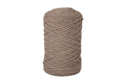 Braidy Recycling Garn, geflochten, 2mm ø, (250g Knäuel), Knäuel 250m