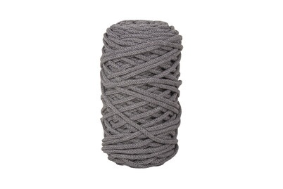 Braidy Recycling Garn, geflochten, 4mm ø, (250g Knäuel), Knäuel 65m