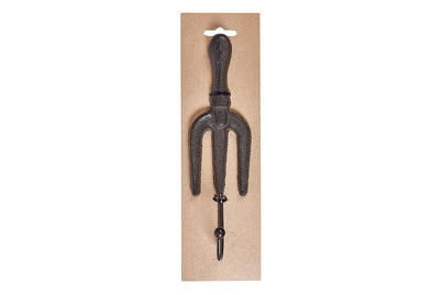 Home&More, Wandhaken Kräuel 26CM Gusseisen, Home and More Wandhaken Kräuel Gusseisen | 26 cm