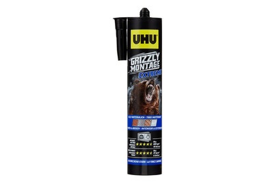 UHU, UHU Grizzly Mont.Ext.Weiss 435g, UHU Montagekleber Grizzly Extra 435 g, Weiss