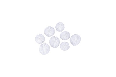 Soft Tüll Pompons sortiert, ø4cm+ø5cm, SB-Box 8Stück