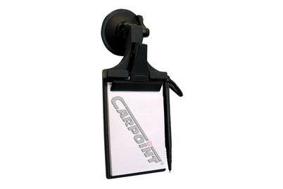 CARPOINT, Carpoint Notizblock mit Sauger/Kugelschr, 