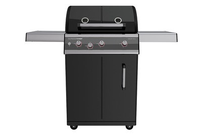 OUTDOORCHEF, Outdoorchef 18.700.03 Dualchef 325 G - Gasgrill (Schwarz/Silber), Outdoorchef DUALCHEF 325 G Gasgrill