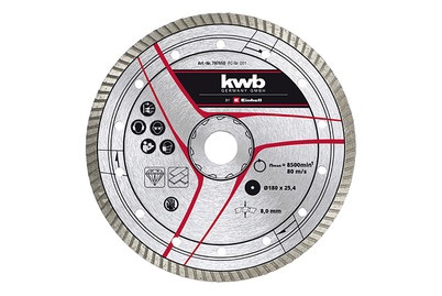 kwb, DIA-Trennscheibe, kwb Diamant-Trennscheibe | 19 × 22 × 5 mm