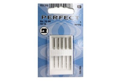 Perfect, Nähm.nadeln, Jers. Nr.70-90, 5 St., Perfect Nähmaschinen-Nadeln Jersey | Nr. 70-90 | 5 Stück