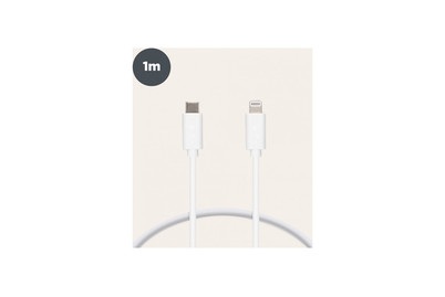 KSiX, Ksix Mfi Für Iphone Kabel Usb Typ C - Lightning Weiß Für Iphone, 