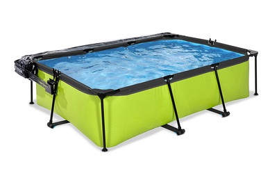Exit, Exit Frame Pool 220x150x60cm, Lime, 