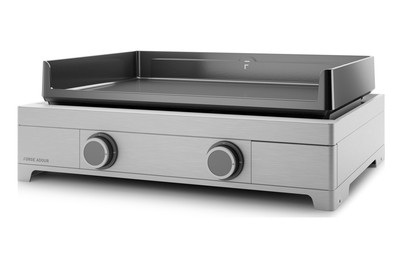 Nouvel, Forge Adour Plancha Modern, Gas, 60 cm, Inox, Forge Adour Plancha Modern Gas | 60 × 41 cm | 7 kW