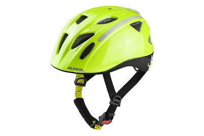 Alpina, Alpina Kinder Ximo Flash Fahrradhelm (Gelb), ALPINA Kinder Fahrradhelm Ximo Flash gelb | 49-54CM