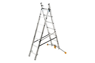 Hailo, Hailo Kombileiter HobbyLot, Hailo Kombileiter HobbyLOT 2 x 7 Sprossen