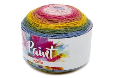 Katia, Katia Paint 73 150g, Schalgarn mehrfarbig, Katia Schalgarn Paint 73 | 150 g