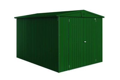 Biohort, Biohort - Gerätehaus EUROPA 6 - dunkelgrün - Metall - 300/244/203 cm, Biohort Gerätehaus Europa 6 Doppeltüre Dunkelgrün