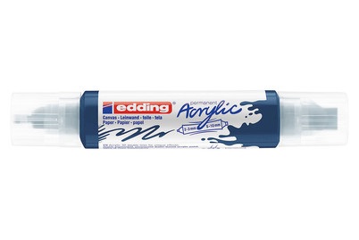 edding, edding Acrylmarker 5400, elegant midnight, Edding Acrylmarker 5400 double liner, elegant midnight, 5400-933