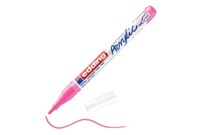 edding, EDDING Acrylmarker 5300 1-2mm 5300-069 neonpink, Edding Acrylmarker 5300, 1-2mm, neonpink, 5300-069