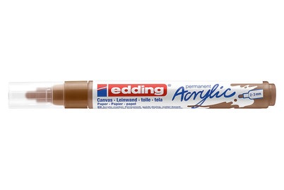 edding, EDDING Acrylmarker 5100 2-3mm 5100-919 haselnuss sdm, Edding Acrylmarker 5100, 2-3mm, haselnuss sdm, 5100-919