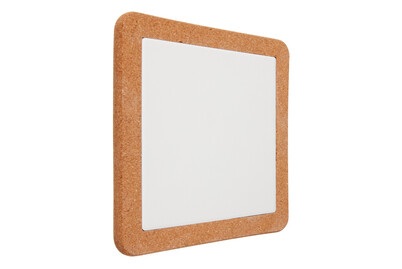 GLOREX, Korkuntersetzer mit Keramik Quadrat 19x19cm, Glorex Korkuntersetzer mit Keramik | 19 × 19 cm