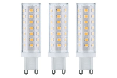 Paulmann, Paulmann LED-Stiftsockel G9 5W 4.000K 3er Pack, Paulmann 28801 LED EEK F (A - G) G9 5 W Neutralweiß (Ø x H) 18 mm x 70 mm 3 St.