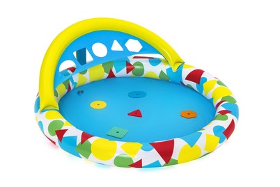 Bestway, Bestway® Planschbecken ?Splash & Learn 120 x 117 x 46 cm, 